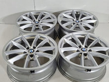 Laden Sie das Bild in den Galerie-Viewer, 4x Alufelge 17 Zoll 7.5" 5x112 27ET Glanz Silber 6868217 BMW G30 Rim Wheel FEL1981362347er