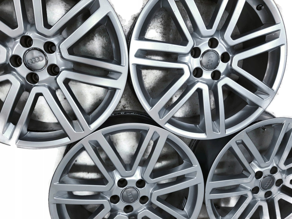4x Alufelge 20 Zoll 8.0" 5x112 25ET Glanz Silber 4G0601025 Audi A6 C7 Rim Wheel FEL7521666564eo
