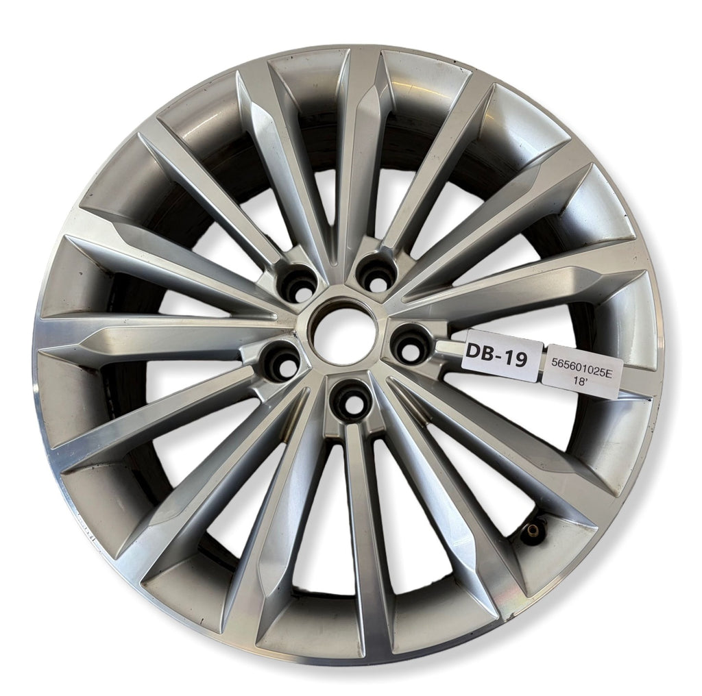 1x Alufelge 18 Zoll 7.0" 5x112 43ET Glanz Silber 565601025E Skoda Kodiaq FEL1397689471pi