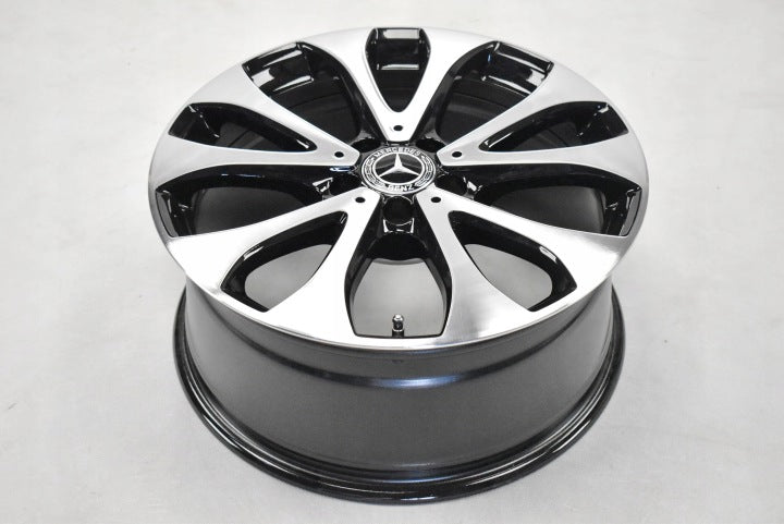 4x Alufelge 18 Zoll 8.0" 5x112 45ET Glanz Silber A2134011100 Mercedes-Benz W213 FEL5487811390bj