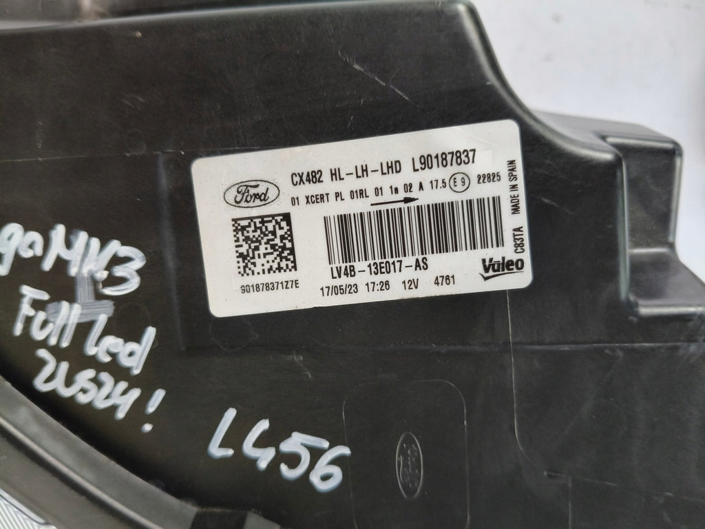Frontscheinwerfer Ford Kuga LV4B-13E017-AS Full LED Links Scheinwerfer Headlight SCH3992612727ua