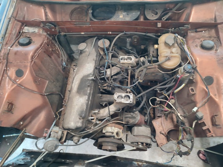 Motor BMW E3 M30B28 2.8 Benzin Engine Unkomplett MOT3181428360be