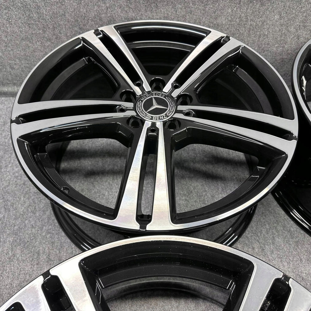 4x Alufelge 18 Zoll 8.0" 5x112 38ET A2534014500 Mercedes-Benz Glc C253 Rim Wheel FEL6559426974rz