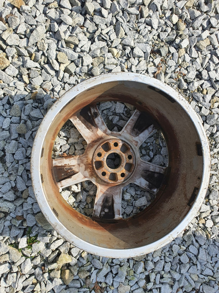 1x Alufelge 18 Zoll 8.0" 5x112 43ET Glanz Silber 8E0601025AK Audi A6 C6 A4 B7 B6 FEL1959679939jc