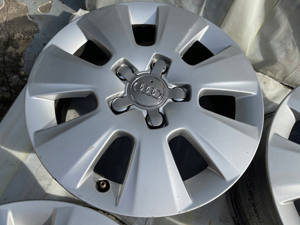 4x Alufelge 15 Zoll 6.0" 5x112 47ET Glanz Silber 8P0601025BP Audi Rim Wheel FEL9313292265bj