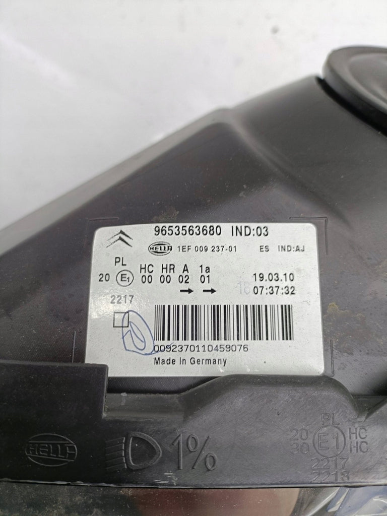 Frontscheinwerfer Citroën C4 Grand Picasso 9653563680 Links Headlight SCH4249171924kh