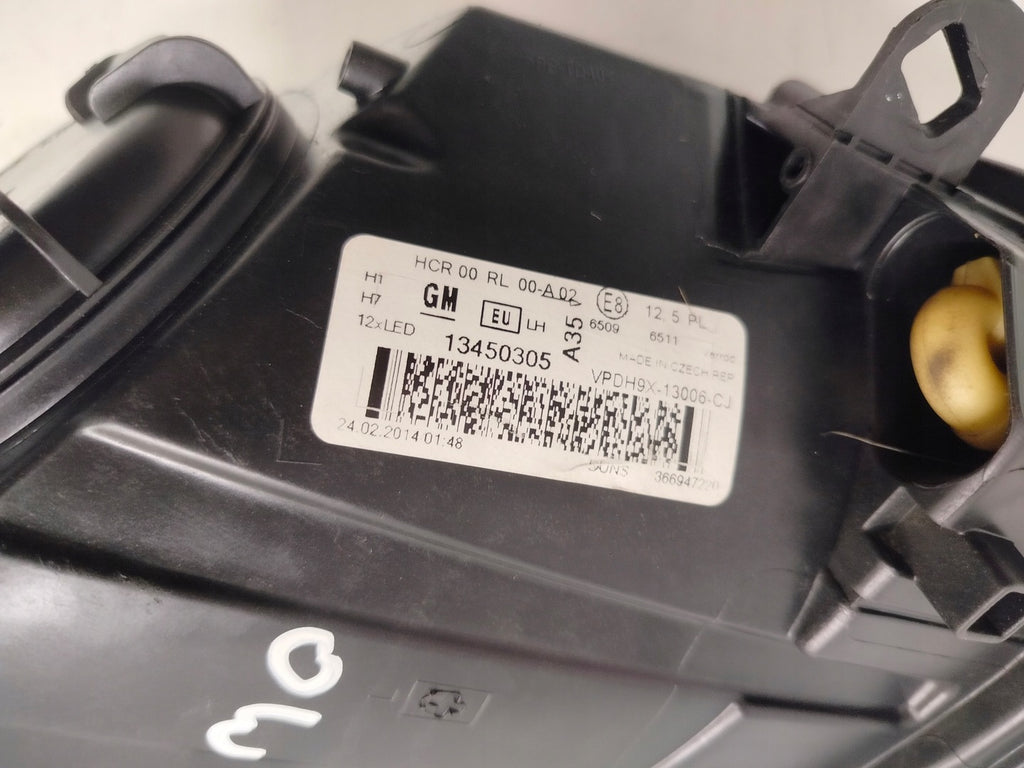 Frontscheinwerfer Opel Adam 13450305 LED Links Scheinwerfer Headlight