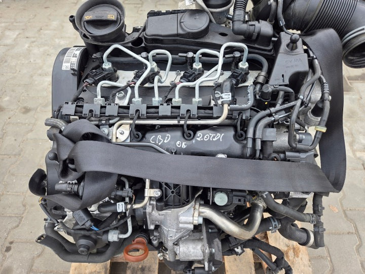Motor VW Passat Golf VI II CBD 2.0 TDI 131TKm Diesel Engine Komplett MOT6524973948sb