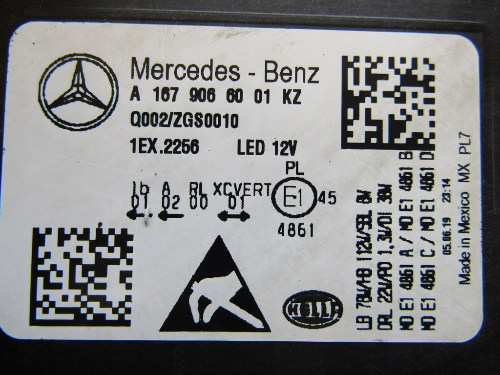 Frontscheinwerfer Mercedes-Benz Gls X167 A1679066001KZ0 LED Rechts Headlight SCH1681988853ld