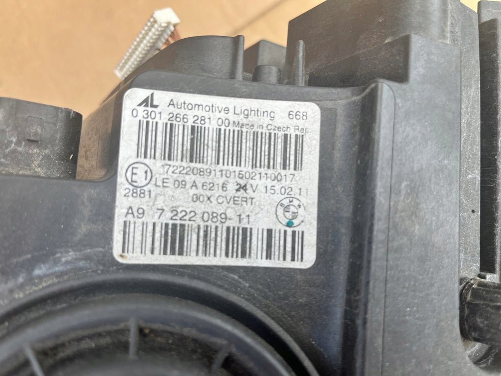 Frontscheinwerfer BMW 6 F12 F13 7222089 Links Scheinwerfer Headlight SCH5412731156mr