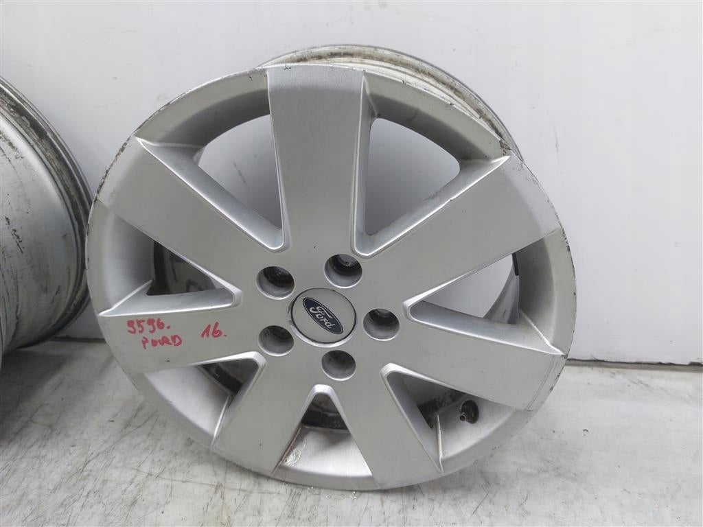4x Alufelge 16 Zoll 6.5" 5x108 Matt Silber 1122178 Ford Mondeo I Rim Wheel FEL2805817012gr