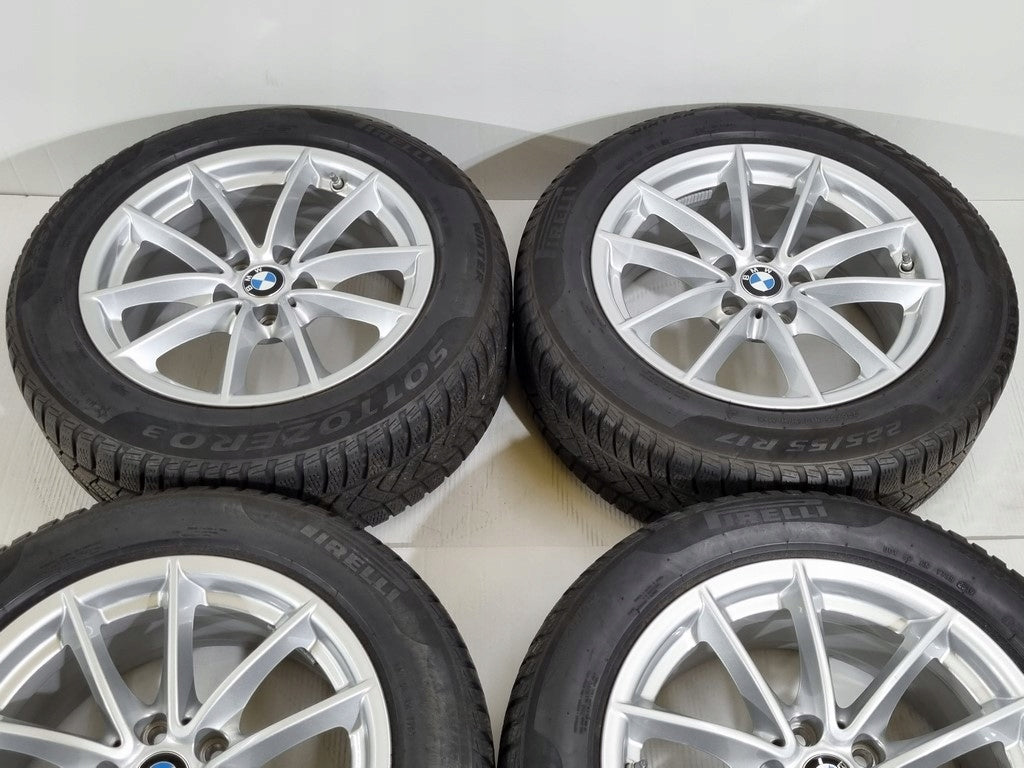 4x Alufelge 17 Zoll 7.5" 5x112 27ET Glanz Silber 6868217 BMW 5 G30 6 G32 7 G11 FEL9875102469ub