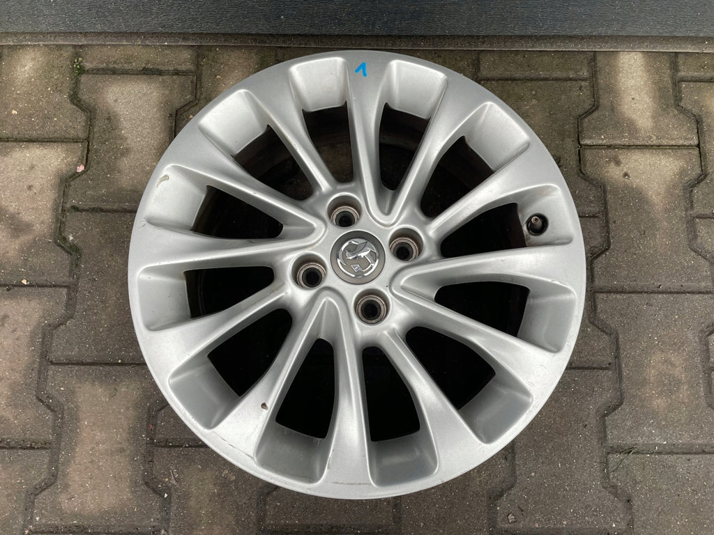 1x Alufelge 16 Zoll 6.5" 4x100 13399305 Opel Corsa E Rim Wheel FEL4372135599io