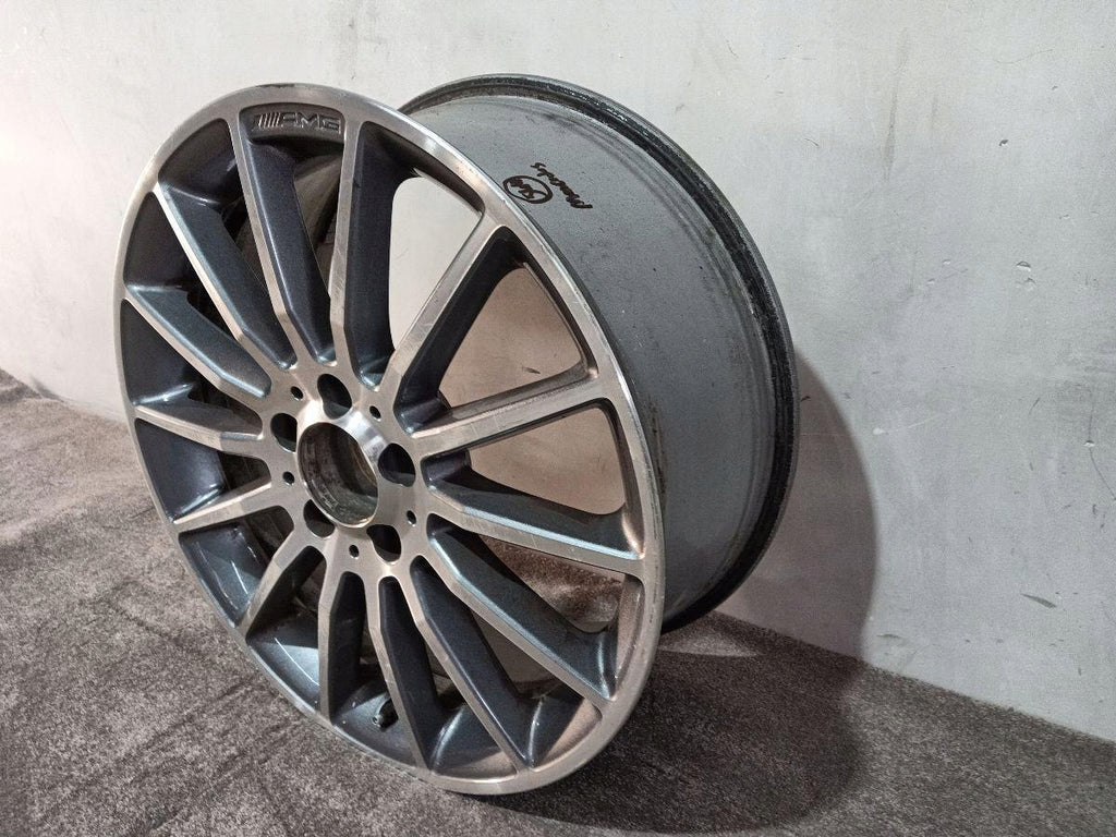 1x Alufelge 18 Zoll 7.5" 5x112 52ET Glanz Schwarz A1764010200 Mercedes-Benz FEL7619996925na