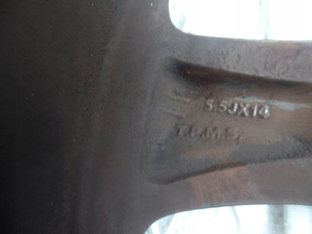 1x Alufelge 14 Zoll 5.5" 4x100 47ET Glanz 52910-B9500 Hyundai Mg Rim Wheel FEL8988804205dz