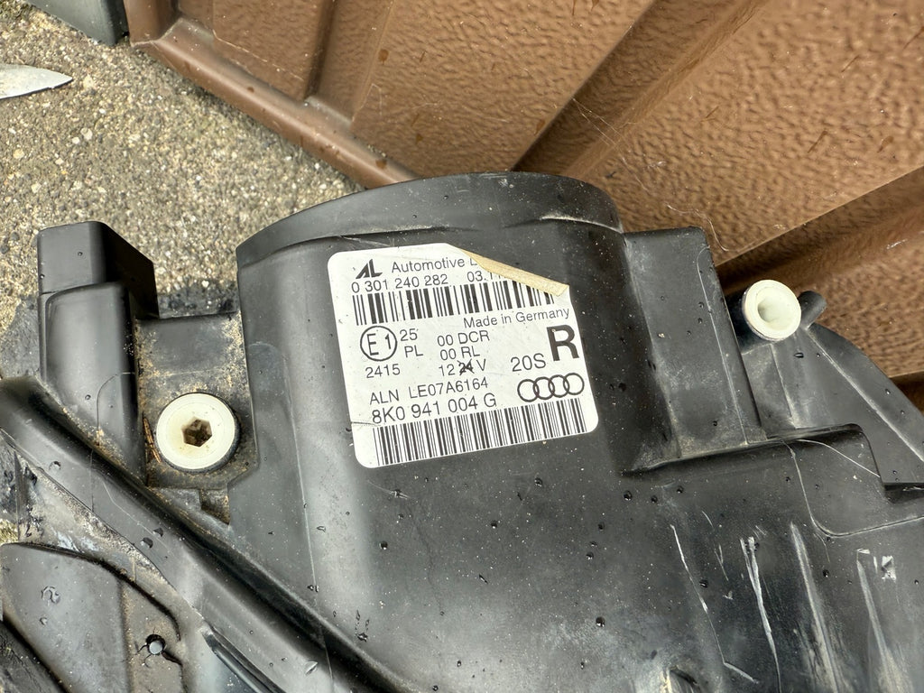 Frontscheinwerfer Audi A4 B8 8K0941003S 8K0941004S Bi-Xenon Ein Satz Headlight SCH2811179435nc