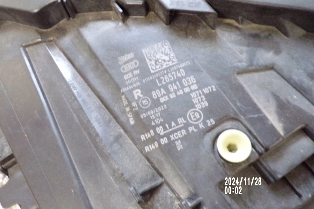 Frontscheinwerfer Audi E-Tron 89A941036 LED Rechts Scheinwerfer Headlight