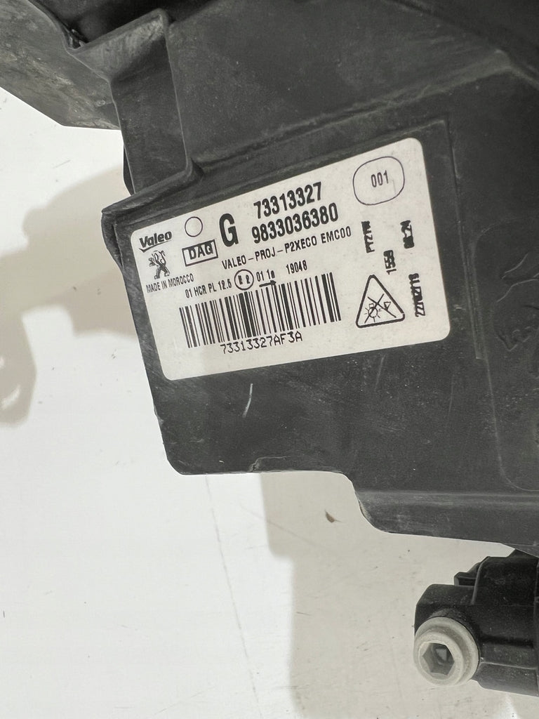 Frontscheinwerfer Peugeot 73313326 Full LED Ein Stück (Rechts oder Links) SCH7963208564gp