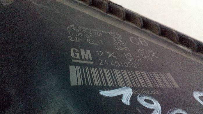 Frontscheinwerfer Opel Zafira B 24451052LH Links Scheinwerfer Headlight