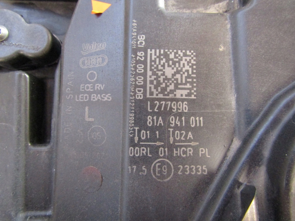 Frontscheinwerfer Audi Q2 81A941011 LED Links Scheinwerfer Headlight SCH6294036580bm