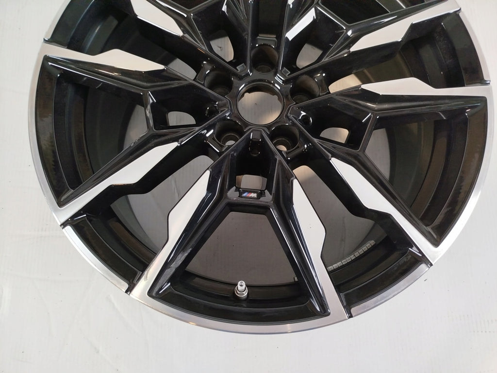 1x Alufelge 19 Zoll 8.5" 5x112 35ET Glanz Schwarz 8089227 BMW I4 G26 Rim Wheel FEL3555805064da