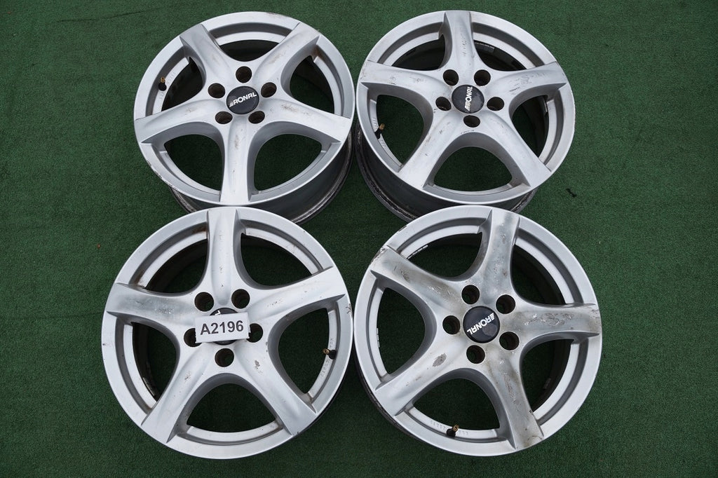 4x Alufelge 16 Zoll 6.5" 5x108 52 5ET Silber 42R6655 Ford Mondeo I Focus C-Max FEL2802820634vi