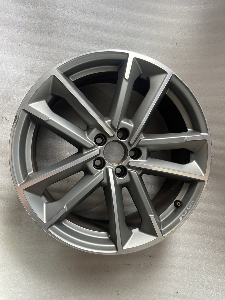 1x Alufelge 18 Zoll 7.5" 5x100 46ET Glanz 82A601025 Audi Rim Wheel