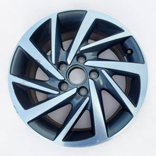 Load image into Gallery viewer, 1x Alufelge 16 Zoll 6.5&quot; 5x112 48ET Glanz Schwarz 5G0601025DS VW Golf Vii