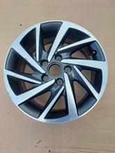 Load image into Gallery viewer, 1x Alufelge 16 Zoll 6.5&quot; 5x112 48ET Glanz Schwarz 5G0601025DS VW Golf Vii