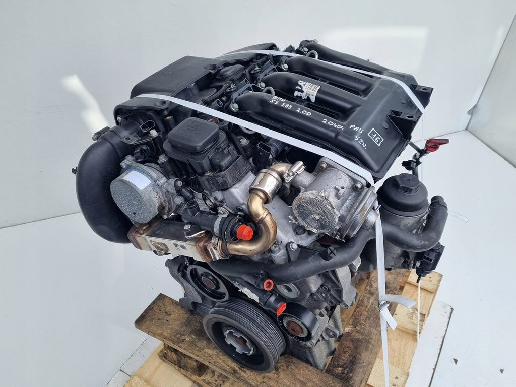 Motor BMW X3 E83 M47D20 2.0 150PS 110kW 140TKm 2003 Diesel Engine Unkomplett
