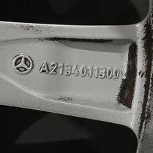 Load image into Gallery viewer, 4x Alufelge 17 Zoll 7.5" 5x112 40ET Glanz Silber A2134011300 Mercedes-Benz W213 FEL7402267294wq