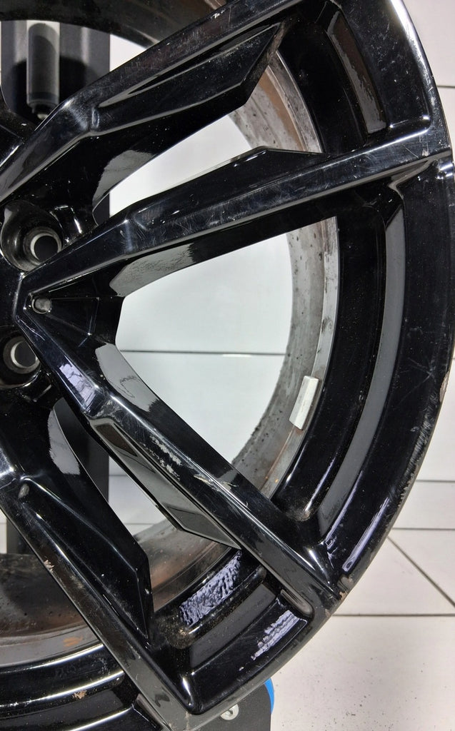 1x Alufelge 19 Zoll 9.0" 5x112 32ET Glanz Schwarz 8091763 BMW Rim Wheel FEL8588140240sd