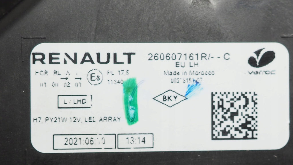 Frontscheinwerfer Dacia Sandero III 260607161R LED Links Scheinwerfer Headlight SCH4141370355ws