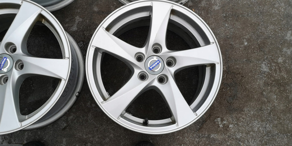 4x Alufelge 16 Zoll 7.0" 5x108 50ET Glanz Silber 31423046 Volvo V70 I V60 S60 FEL9105170772kn