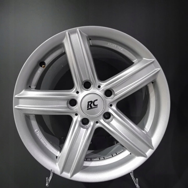 4x Alufelge 16 Zoll 7.0" 5x120 31ET Silber KBA48137 BMW E46 E91 F30 E90 F31 FEL7903890900uu