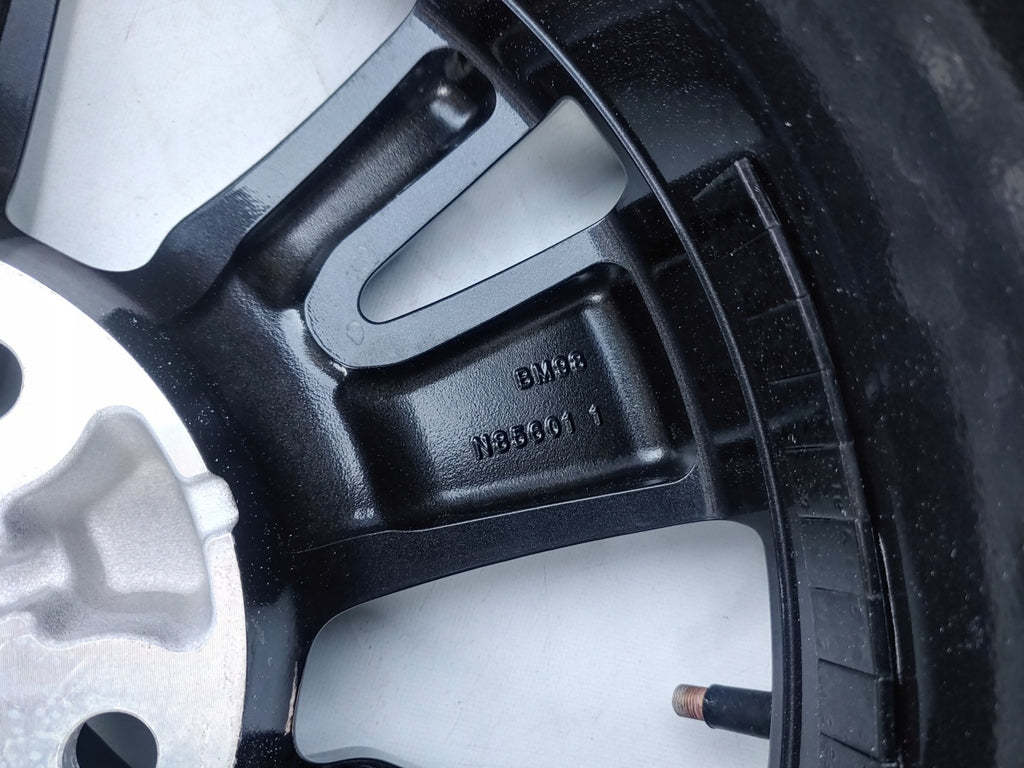 1x Alufelge 16 Zoll 6.5" 5x114.3 40ET Glanz Graphit 5MB3A Mg Leaf Rim Wheel FEL8871008957dl