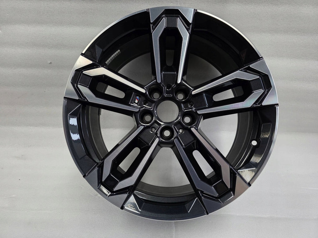 1x Alufelge 19 Zoll 46ET Glanz Schwarz 6898051 BMW X1 Rim Wheel FEL7882881816xs