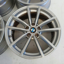 Laden Sie das Bild in den Galerie-Viewer, 4x Alufelge 17 Zoll 7.5" 5x112 30ET Glanz Silber 6883520 BMW 3 G21 G20 Rim Wheel FEL2245588940ar