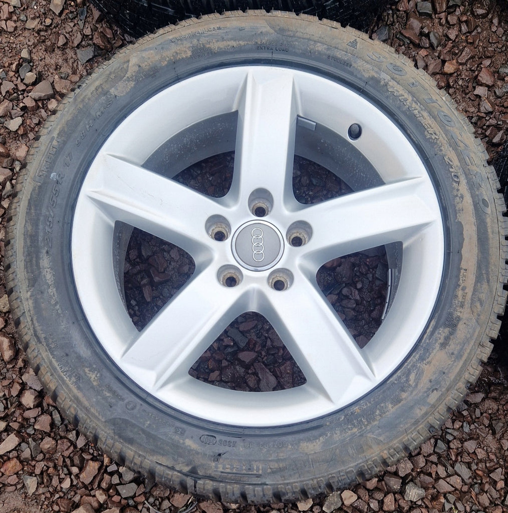 4x Alufelge 17 Zoll 7.0" 5x112 34ET Audi A6 C6 Rim Wheel FEL8622959834er
