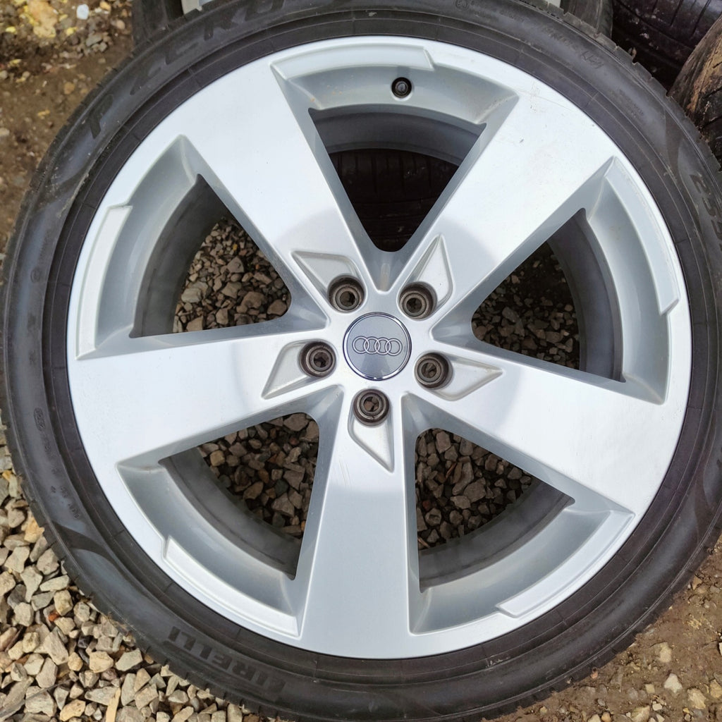 4x Alufelge 20 Zoll 8.5" 5x112 43ET Glanz Silber 4K0601025K Audi A6 Rim Wheel FEL2723133474cz
