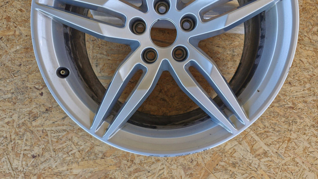1x Alufelge 19 Zoll 8.5" 5x112 32ET Glanz Silber 8W0601025AM Audi A4 Rim Wheel FEL3437585571tg