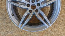 Load image into Gallery viewer, 1x Alufelge 19 Zoll 8.5" 5x112 32ET Glanz Silber 8W0601025AM Audi A4 Rim Wheel FEL3437585571tg
