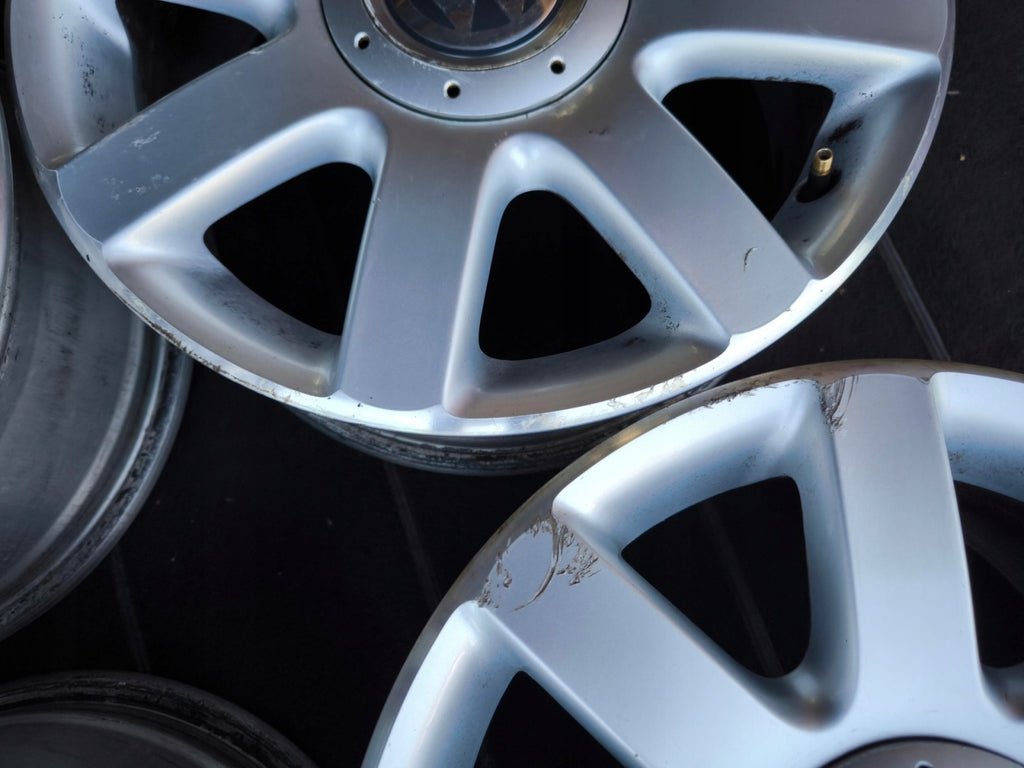 4x Alufelge 16 Zoll 6.5" 5x112 50ET 1K0601025R Audi 100 Leon Octavia Passat FEL5184606115yv