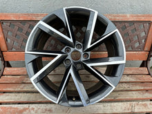 Load image into Gallery viewer, 1x Alufelge 19 Zoll 8.0" 5x112 45ET Glanz Graphit 57A601025R Mg Karoq Nu7 FEL6494191651wf