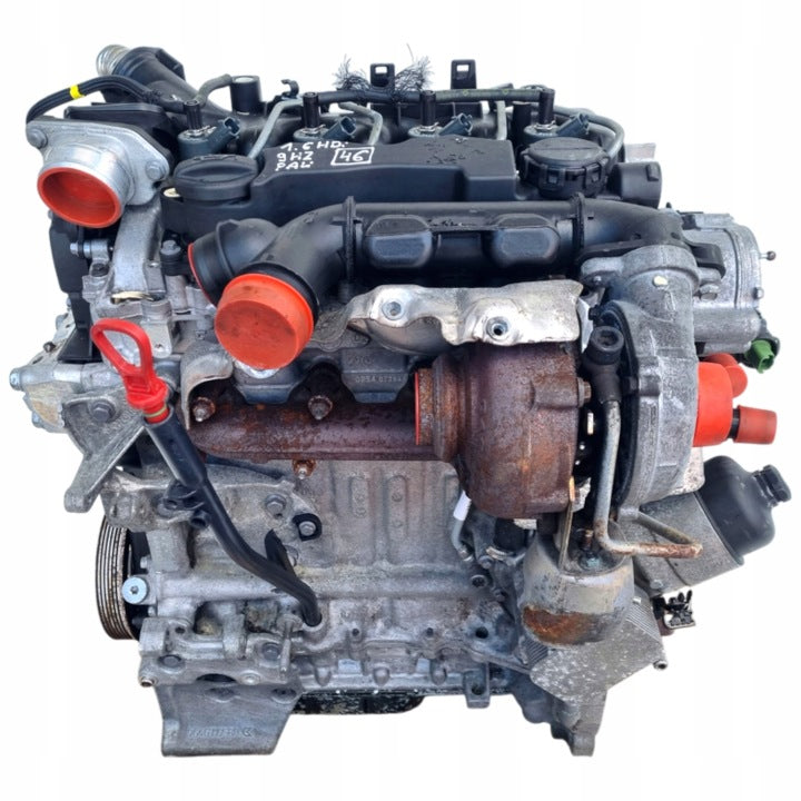 Motor Citroën Berlingo DV6TED4 1.6 HDI 109PS 80kW 170TKm 2008 Diesel Komplett MOT4787704639va