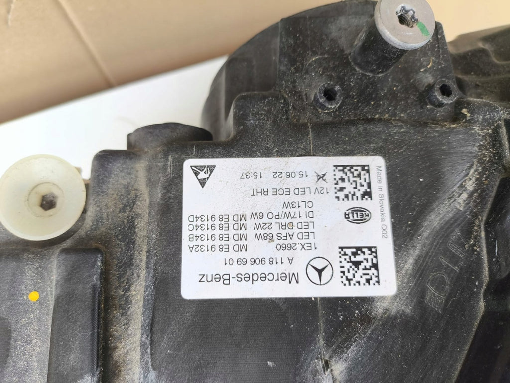 Frontscheinwerfer Mercedes-Benz Cla A1189066901 Links Scheinwerfer Headlight SCH7261744334dp