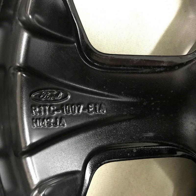 1x Alufelge 18 Zoll 7.0" 5x108 47 5ET Glanz Schwarz R1TC-1007-E1 Ford Puma