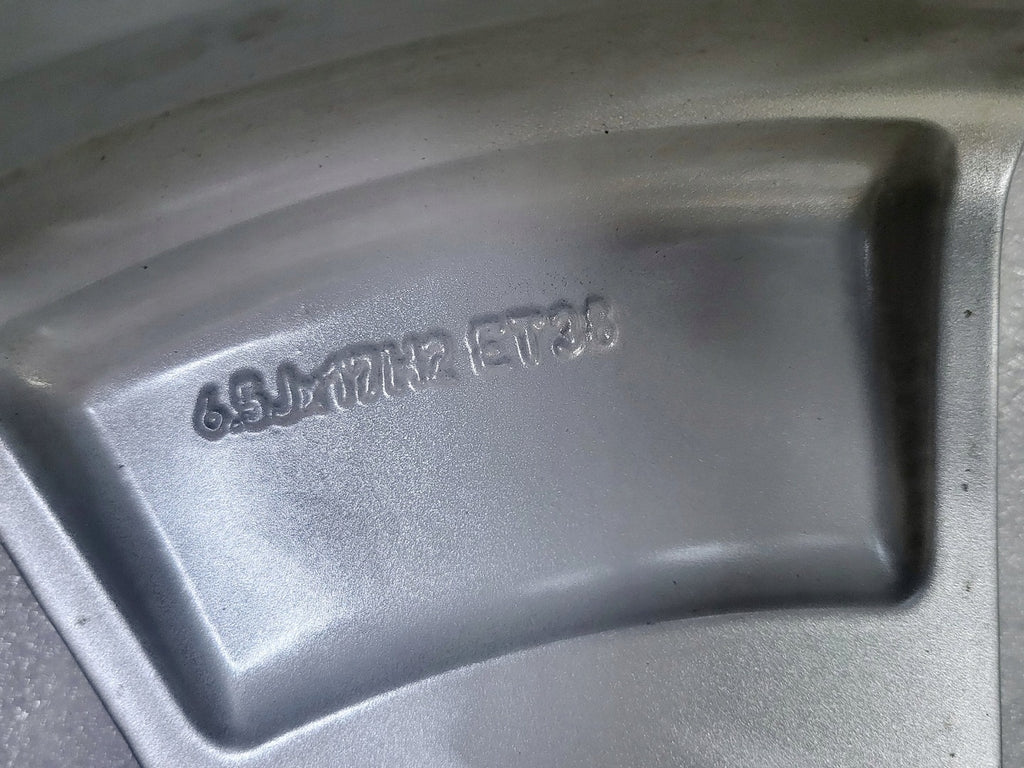 1x Alufelge 17 Zoll 6.5" 5x112 49ET Glanz Silber 565601025 Skoda Kodiaq