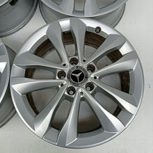 Load image into Gallery viewer, 4x Alufelge 17 Zoll 7.0" 5x112 48ET Glanz Silber A2054018000 Mercedes-Benz W205 FEL3397084539db