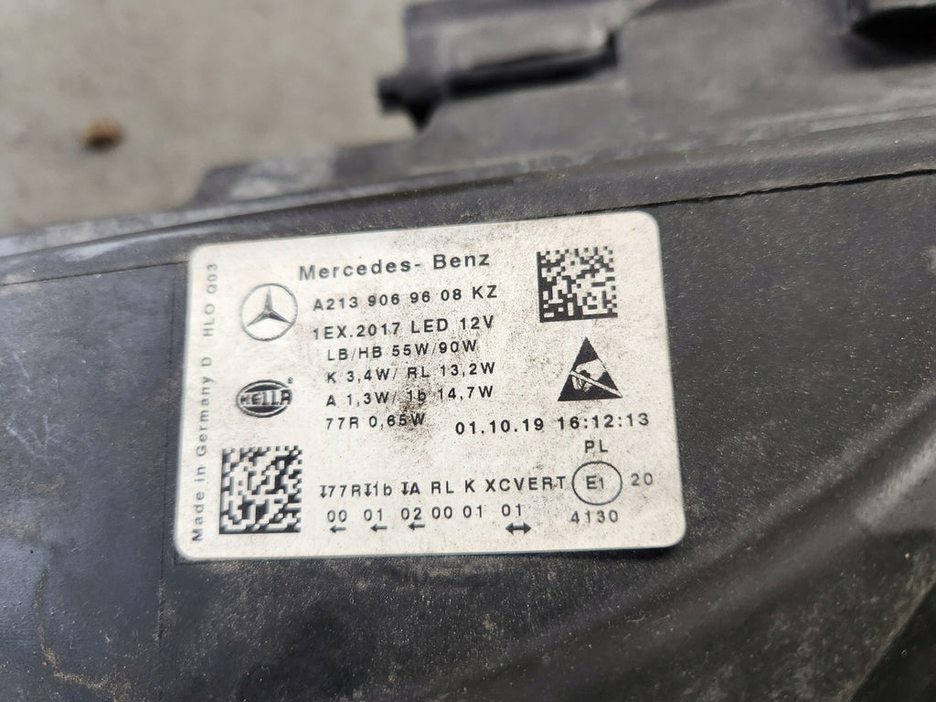 Frontscheinwerfer Mercedes-Benz W213 W2139067606KZ Rechts Scheinwerfer Headlight SCH7851210483es
